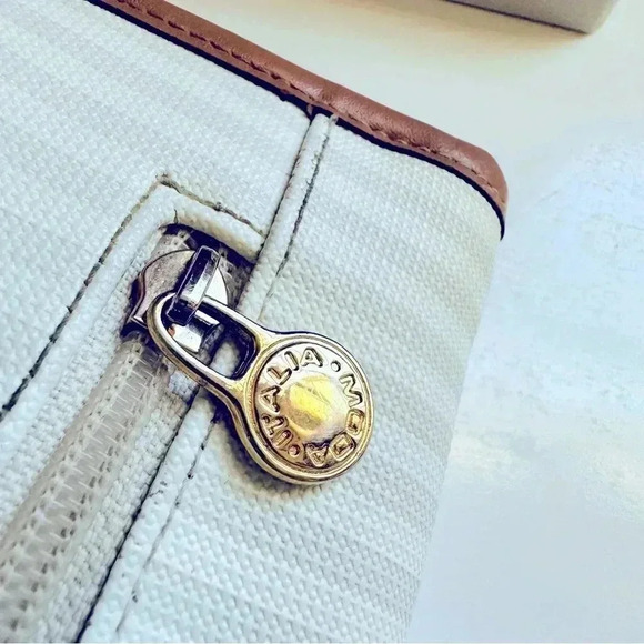 Fendi 70’s-80’s Vintage Envelope Style Striped Leather Clutch/Wristlet/Bag - Picture 11 of 16